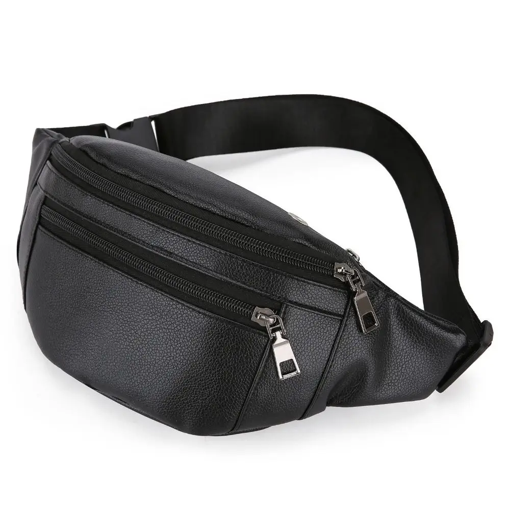 Leatherwork Bag - Borsa a Tracolla Multifunzionale per Contanti,