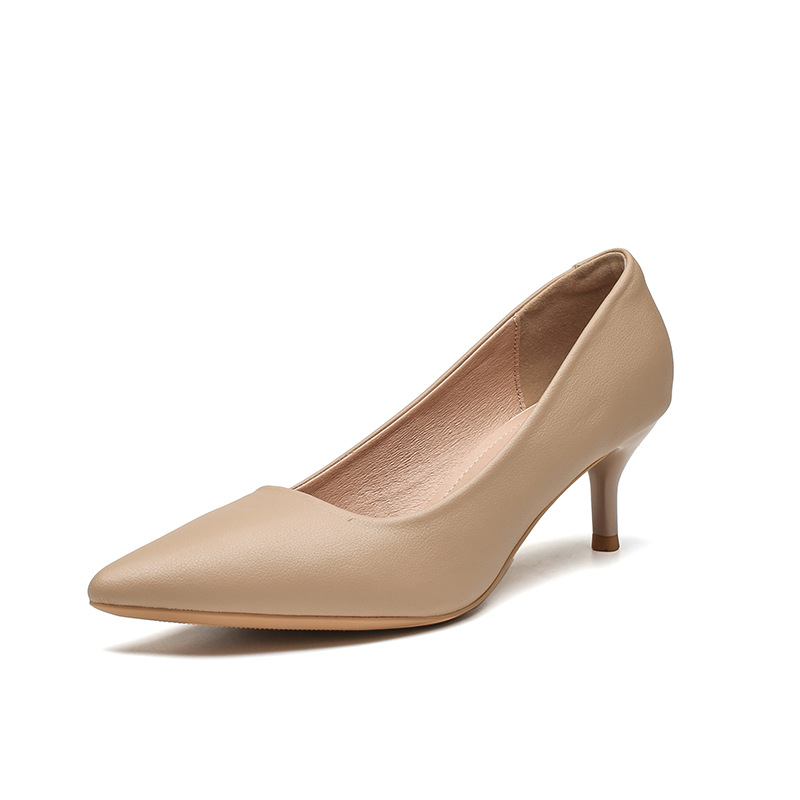 Leatherwork In French - Tacco sottile da donna con tacco