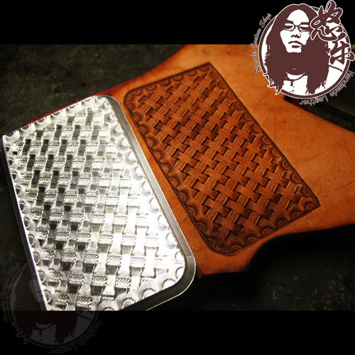 Unique Leather Work - Modello intrecciato Lavoro manuale design unico