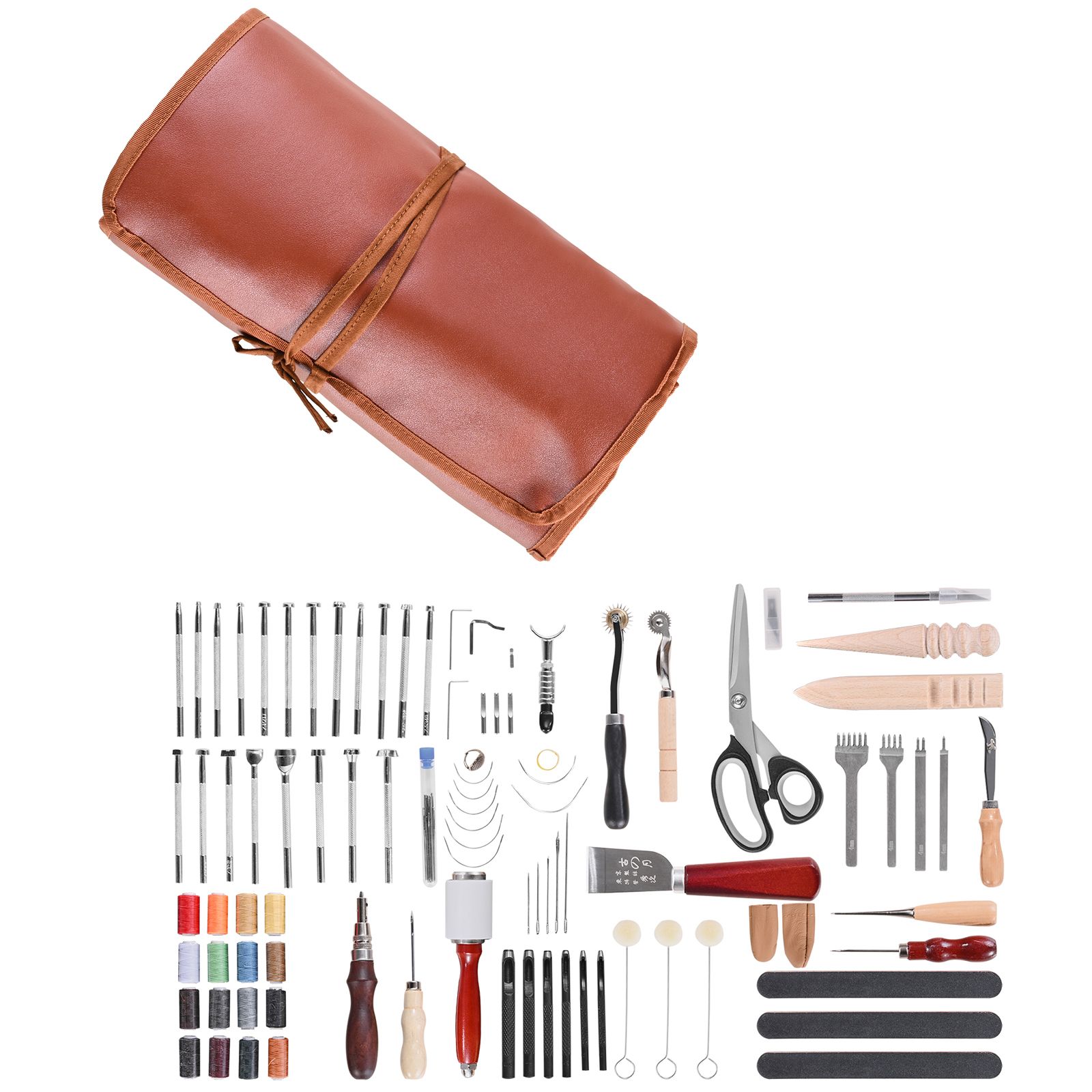 Beginner Leatherwork Kit - Kit di strumenti per la lavorazione