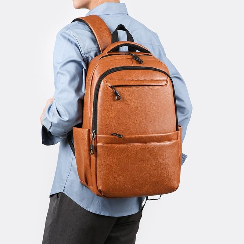 Leatherwork Bag - Zaino Business in Pelle Premium –