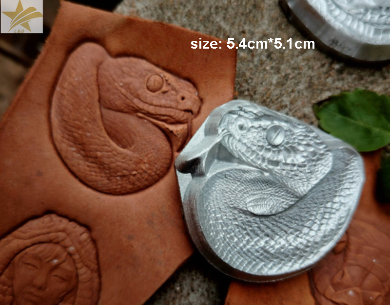 Unique Leather Work - Stampo per incisione a mano con