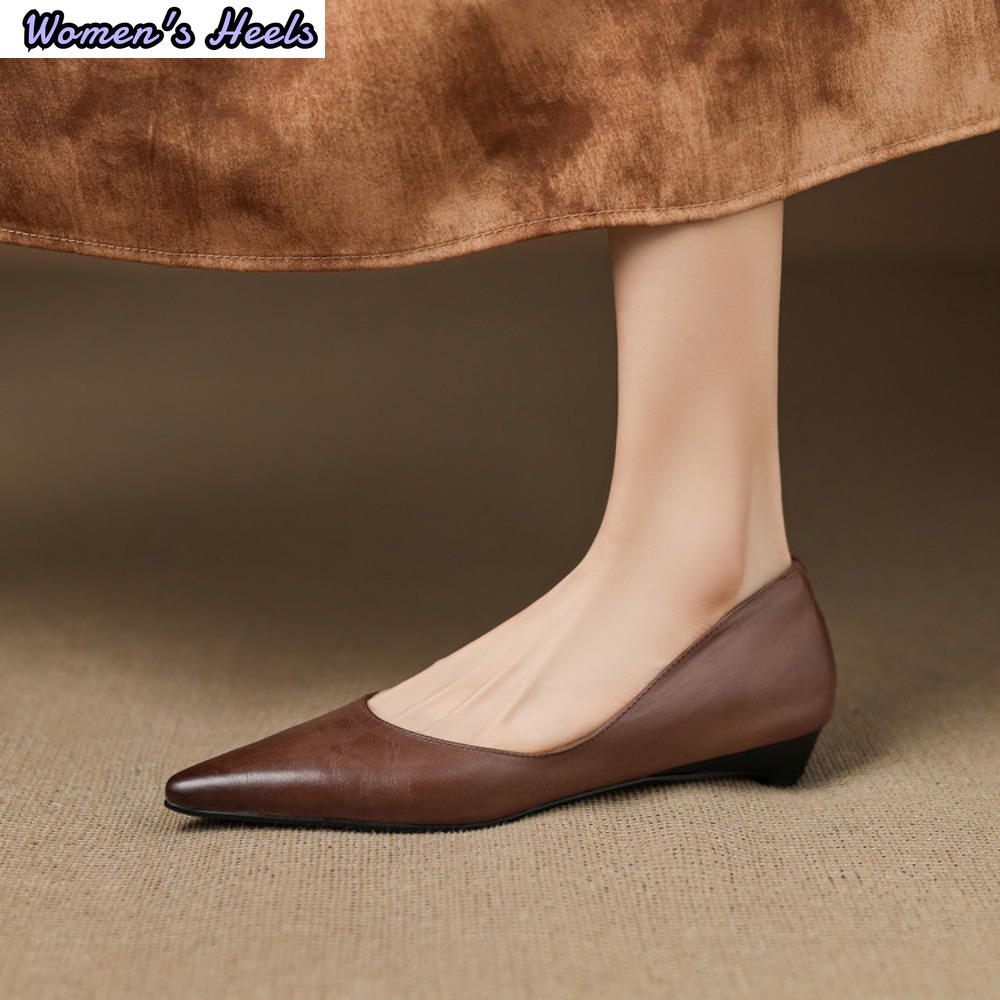 Leatherwork In French - Scarpe da Lavoro Eleganti Francesi con