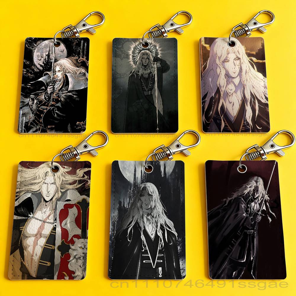Leather Works - Portachiavi con Distintivo di Alucard di