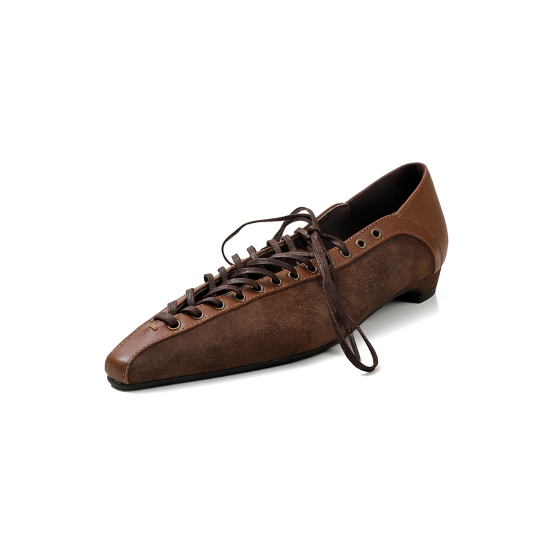 Nuove scarpe singole da donna  - Leather Work Heels recensione e prezzo