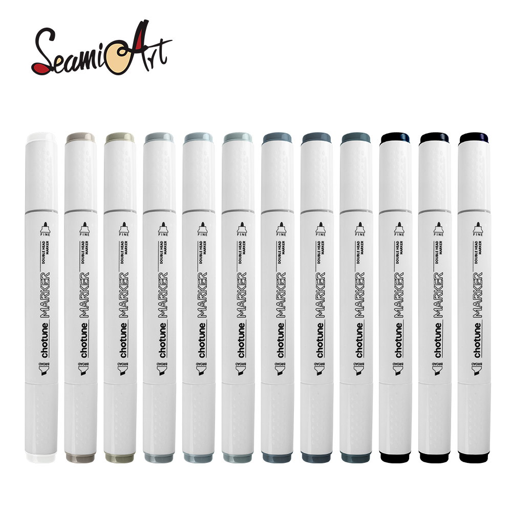 THOTUNE 12 colori grigio caldo - Copic Marker Sketch recensione e prezzo