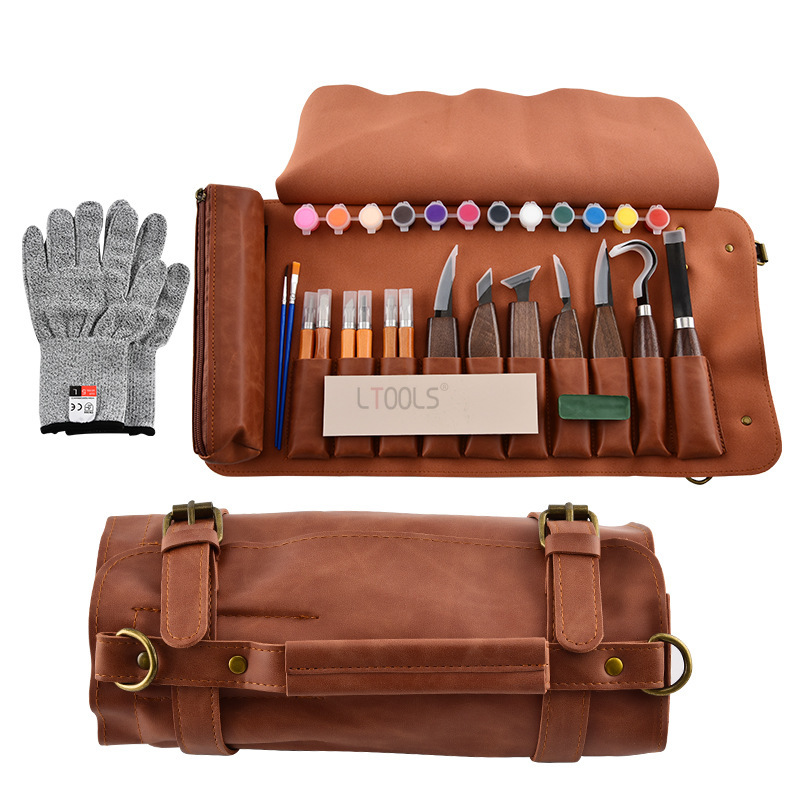 Kit per intaglio del legno Set - Beginner Leatherwork Kit recensione e prezzo