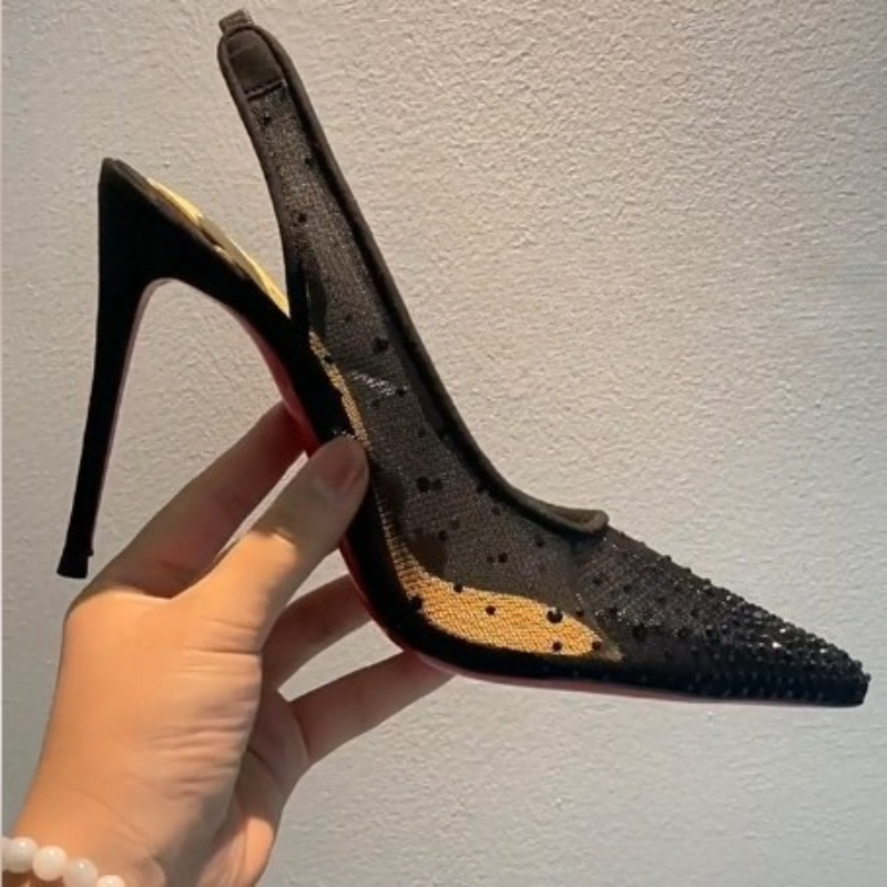 Sandali da Donna con Tacco a S - Leather Work Heels recensione e prezzo
