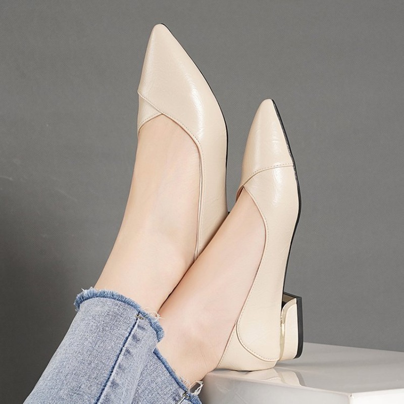 Nuove Scarpe da Donna Primaver - Leather Work Heels recensione e prezzo