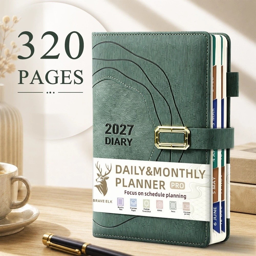 Agenda 2027 con Copertina in P - Leatherwork Plans recensione e prezzo