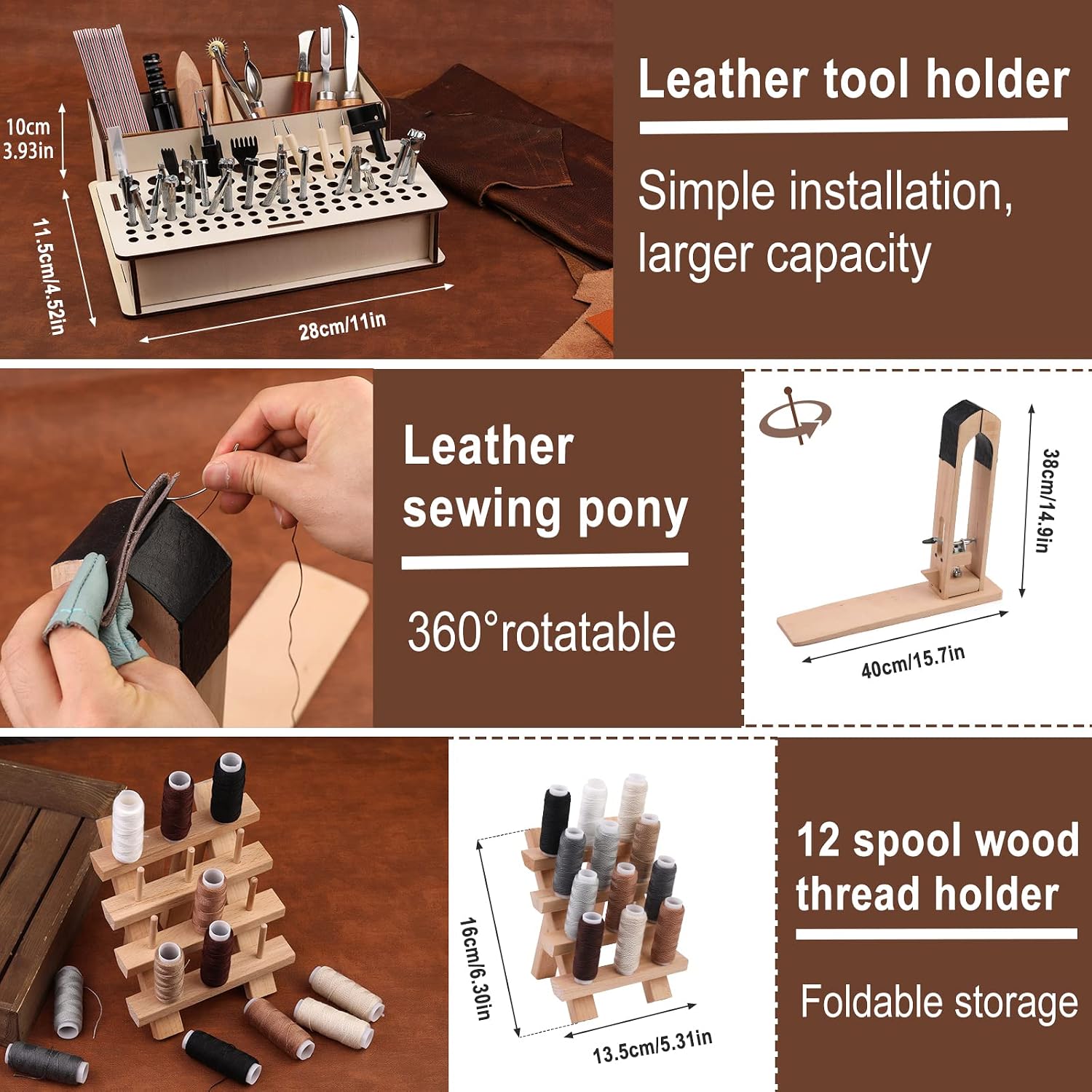 Set di 628 Pezzi per Lavorazio - Beginner Leatherwork Kit recensione e prezzo
