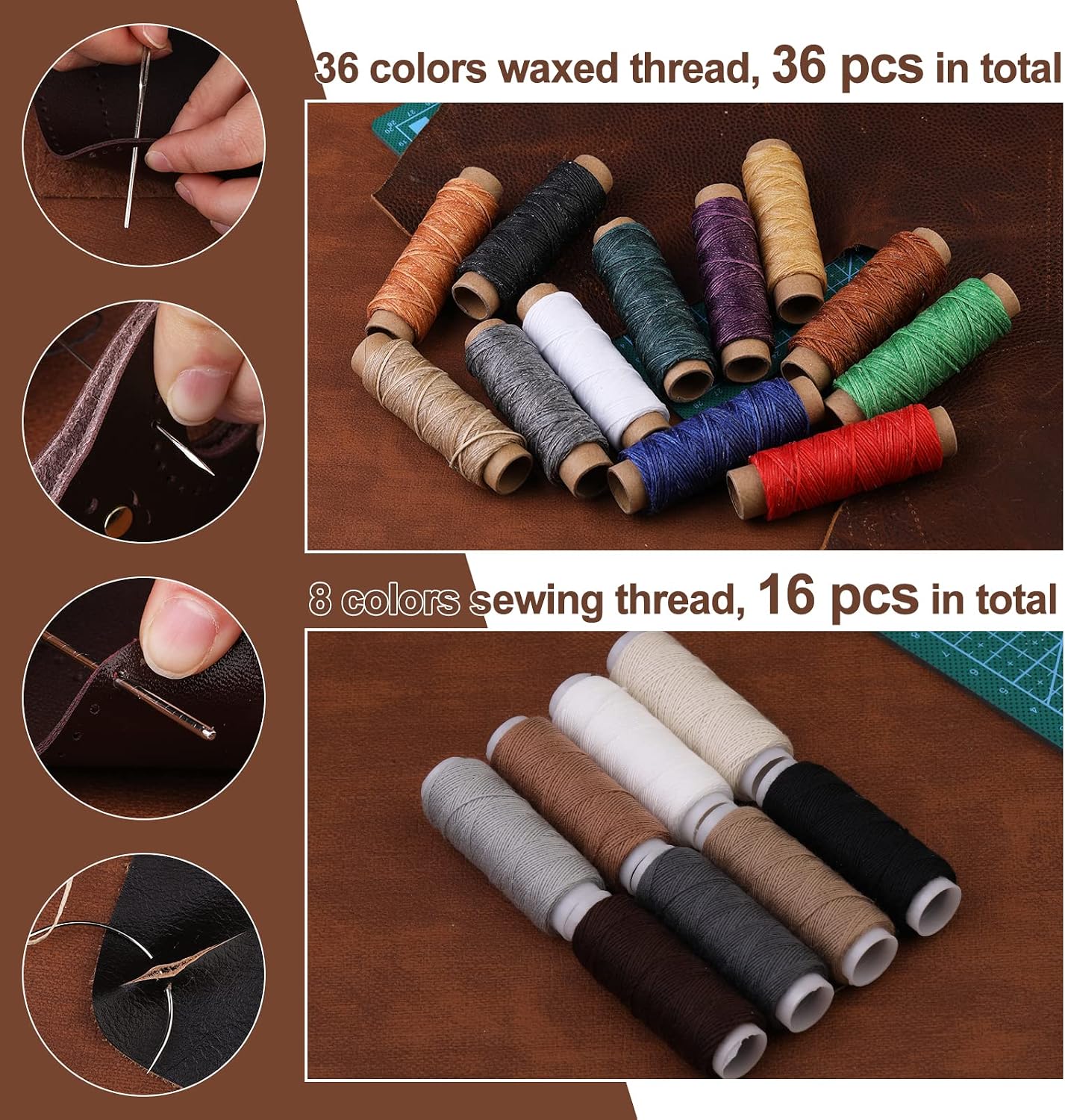Set di 628 Pezzi per Lavorazio - Beginner Leatherwork Kit recensione e prezzo