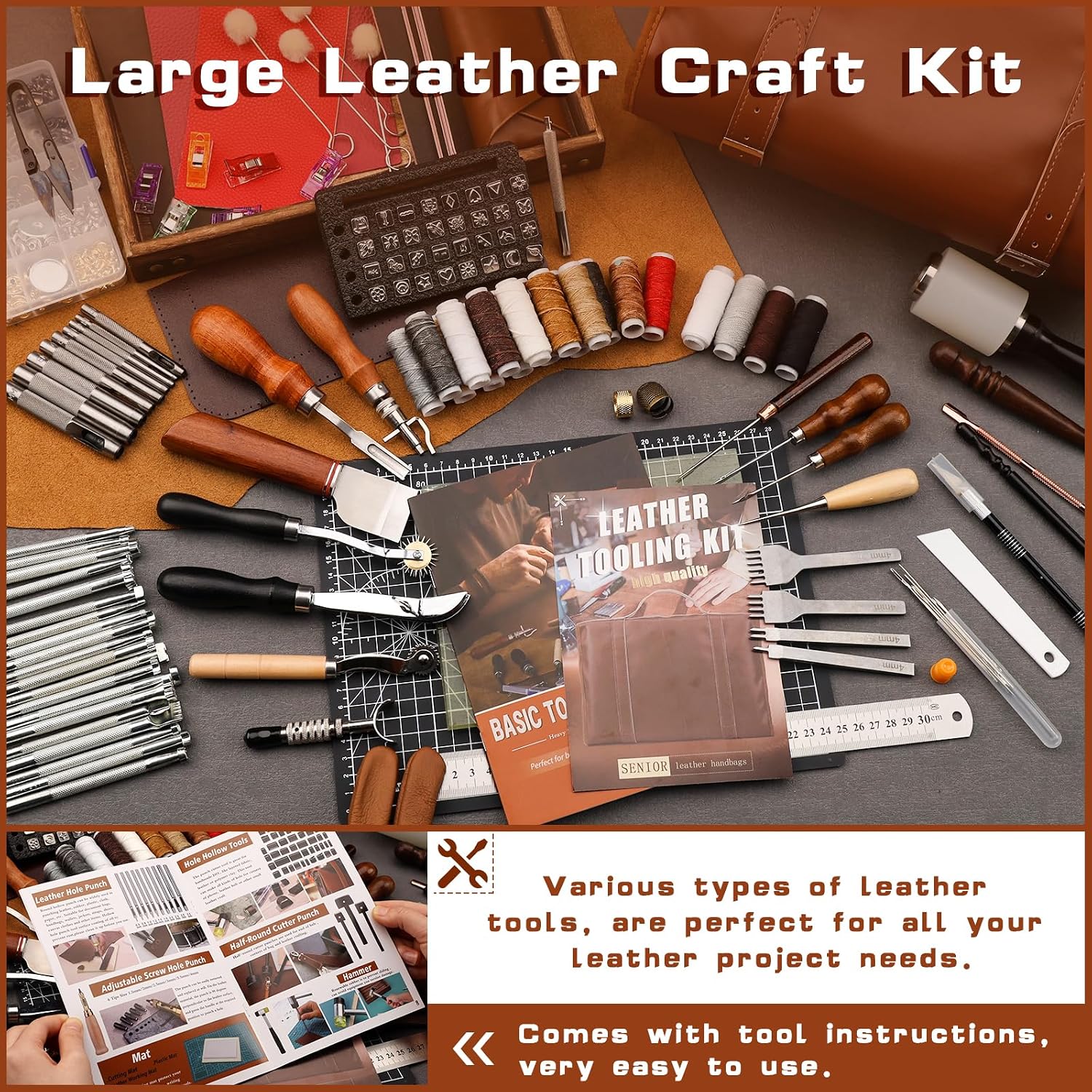 Kit Professionale per Lavorazi - Leather Works recensione e prezzo
