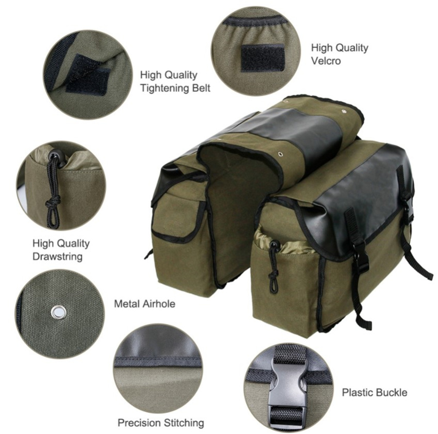 Tela In Pelle Posteriore Bisac - Leatherwork Bag recensione e prezzo
