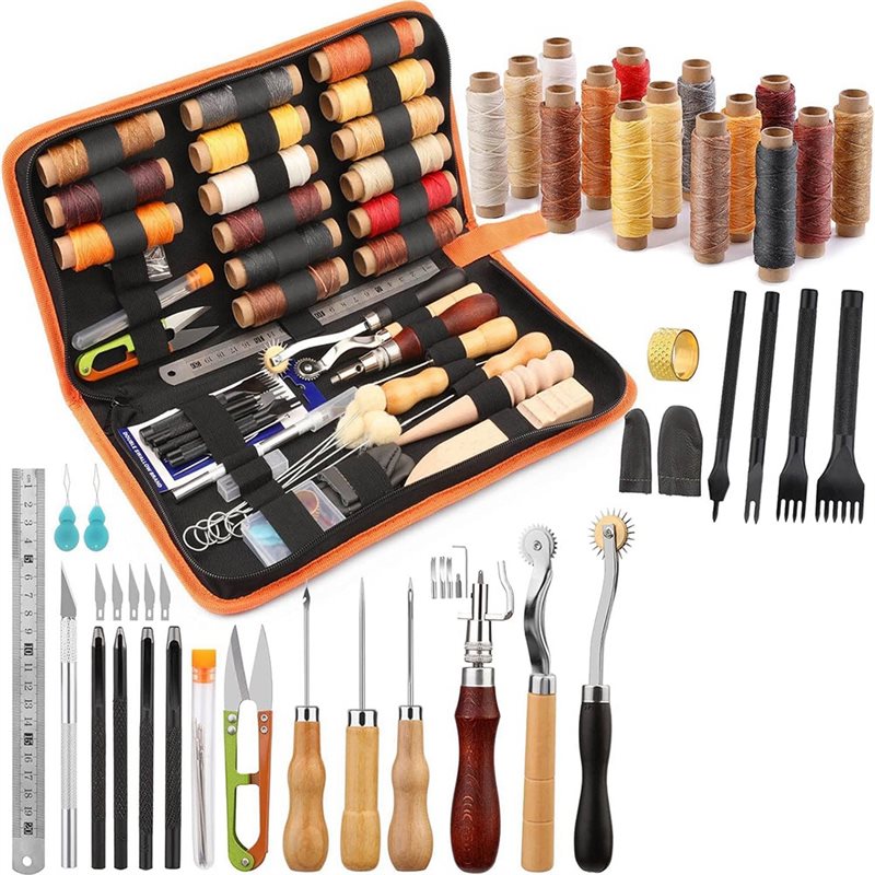 Kit di strumenti per la lavora - Beginner Leatherwork Kit recensione e prezzo