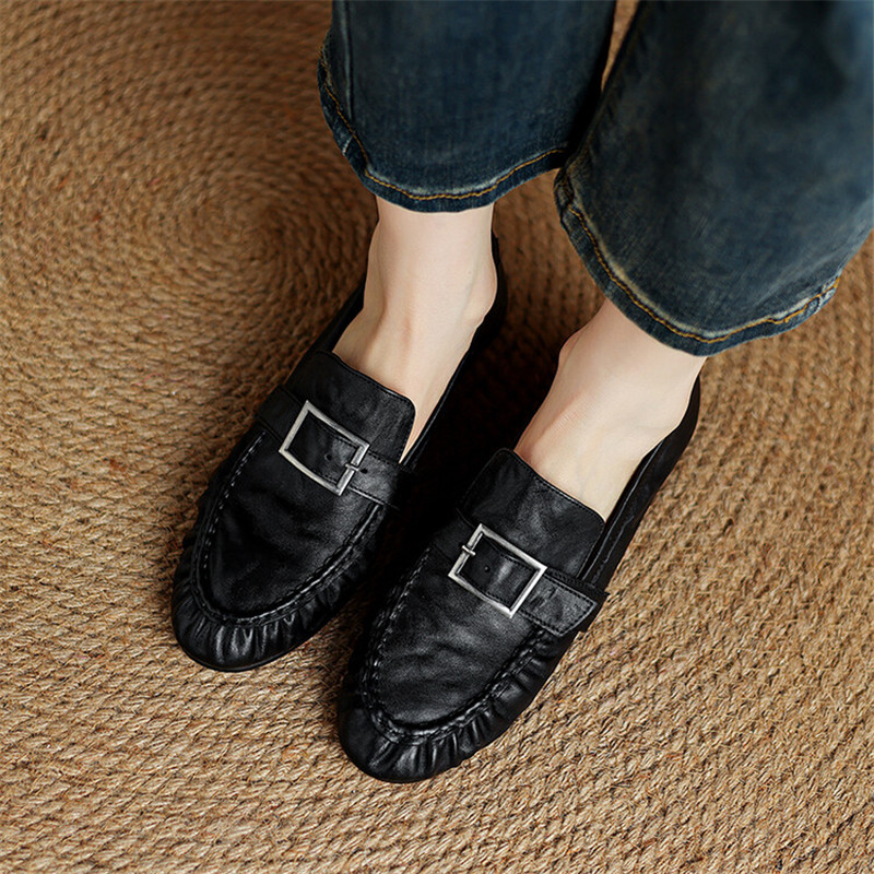 Nuove pompe da donna in vera p - Leather Work Heels recensione e prezzo