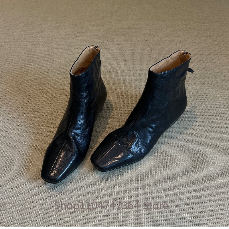 Stivali alla Caviglia in Pelle - Leatherwork In French recensione e prezzo