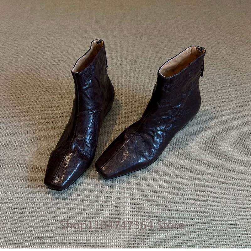 Stivali alla Caviglia in Pelle - Leatherwork In French recensione e prezzo