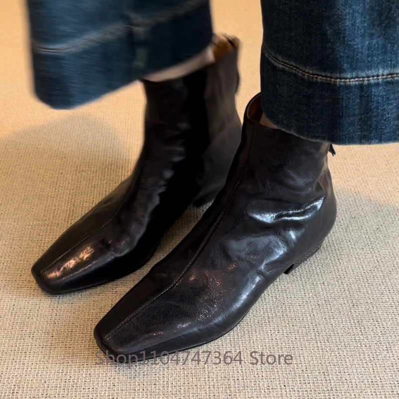 Stivali alla Caviglia in Pelle - Leatherwork In French recensione e prezzo