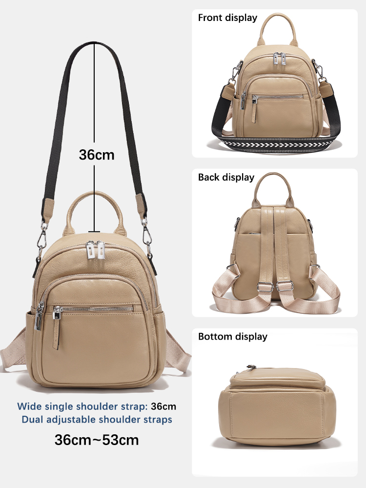 Zency Zaino piccolo in vera pe - Leatherwork Bag recensione e prezzo