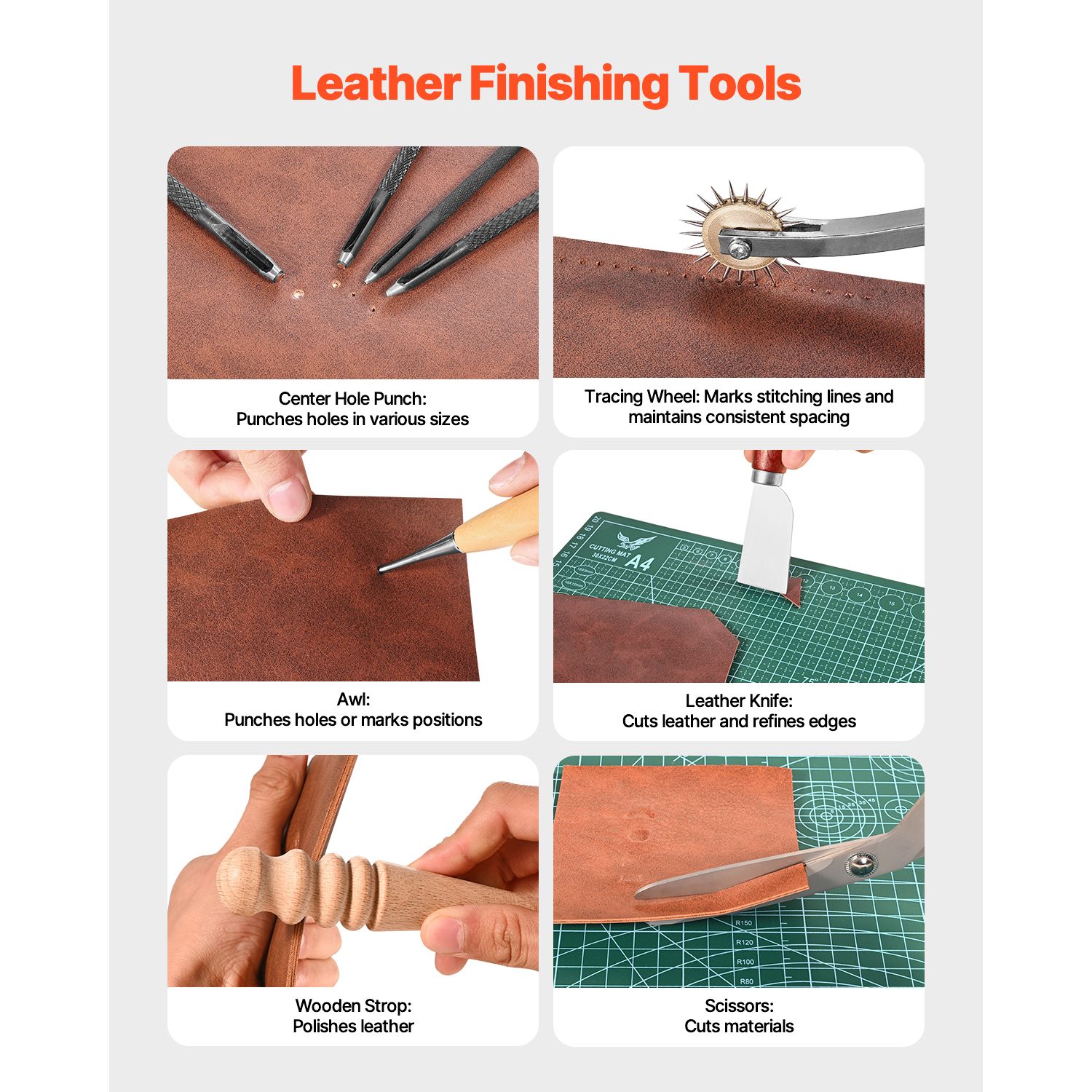 Kit di strumenti per la lavora - Beginner Leatherwork Kit recensione e prezzo