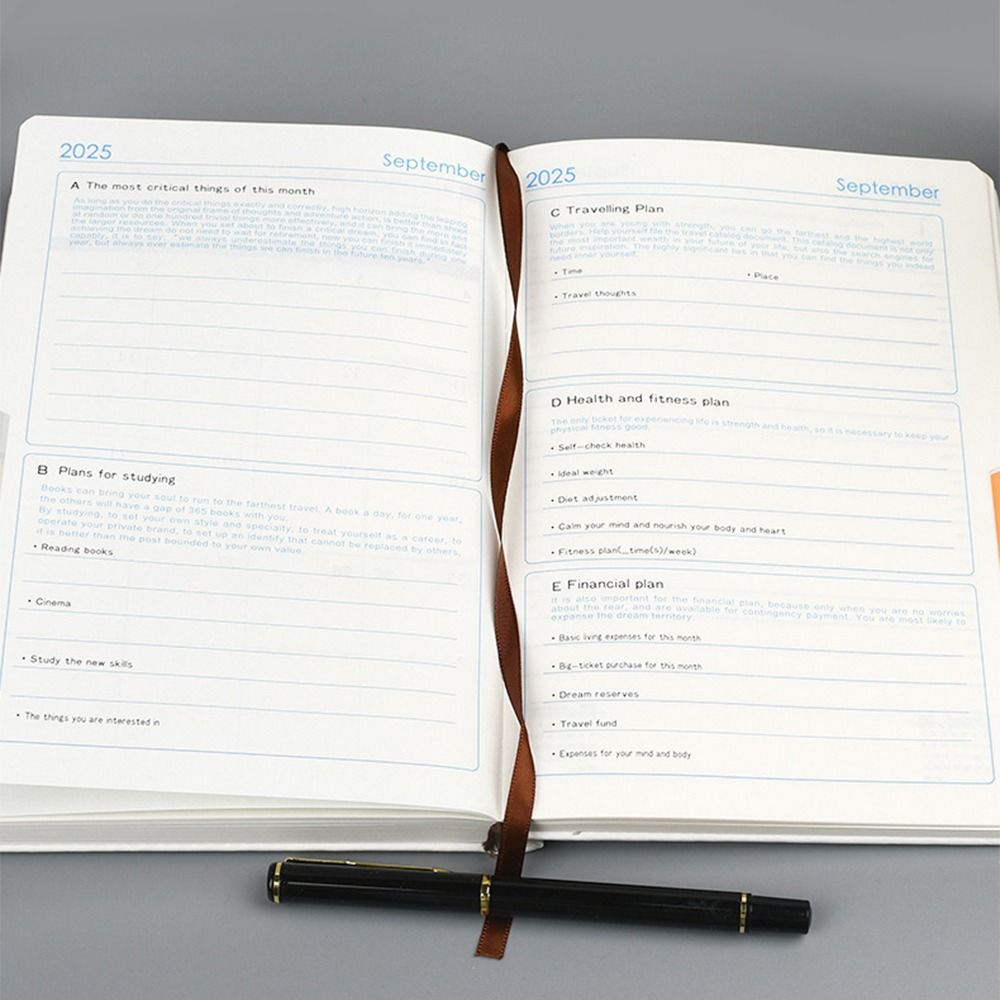 Agenda Annuale 2025, Taccuino  - Leatherwork Plans recensione e prezzo